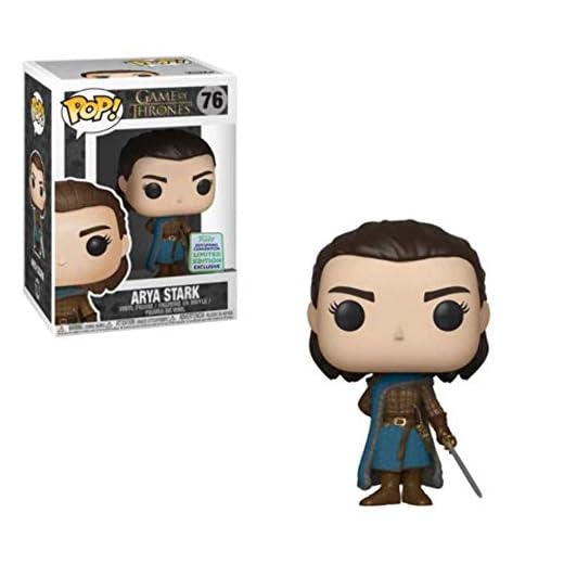 POP ¡Popular! Funko Game of Thrones - Figura de Vinilo Asesino de Arya Stark - Exclusiva de la Convención de Primavera 2019