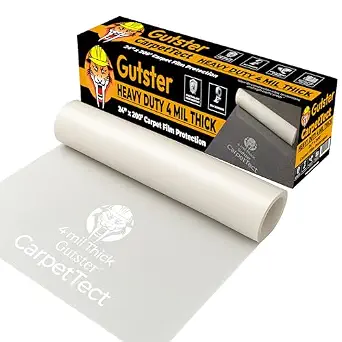 CarpetTect Floor Protection 24" x 200' Heavy-Duty Carpet Protection Film