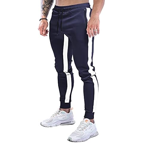 Suwangi Pantalones Deportivos para Hombre con Bolsillo Cremallera Cover