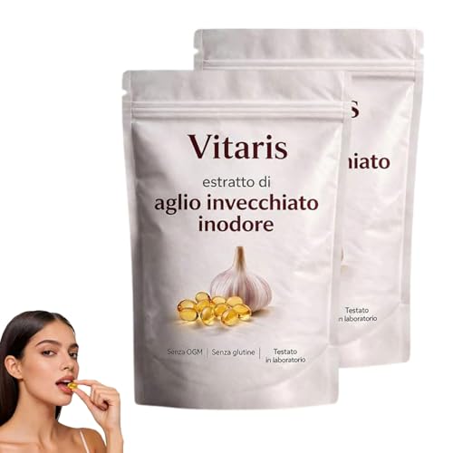 Vitaris Aglio Invecchiato 24 Mesi -300 Conteggio, Aglio Invecchiato 24