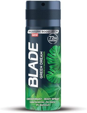 BLADE Deodorant Green Dream, 150 Mililitre — Amazon ürün görseli