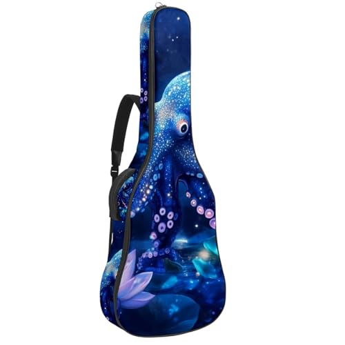 Housse guitare acoustique 109 cm imperméable sac dos basse