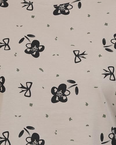 Image of Women's Premium Cotton Print Night Suits - Comfortable & Stylish Pajama Set with Pockets
