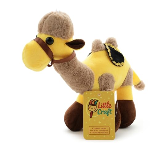 Image of Yellow Camel Soft Toy for Kids with Cute Hug-Friendly Plush for Babies, Toddlers & Children Safe, Lightweight & Easy to Clean (35CM)