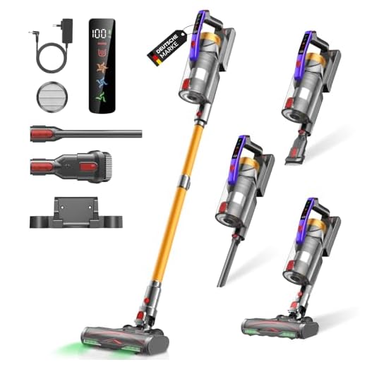 Infaebo Kabelloser Akku Staubsauger Gold