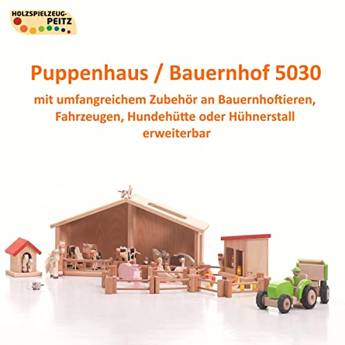Puppenhaus"Elsa" | Kinder-Holz-Puppenstube | Bauernhof | Kinder-Holz-Bauernhof | 5030 – Bild 3