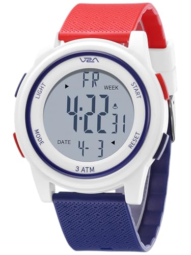 Image of V2A Nova X 2810 Digital Watch for Kids & Teens | Large Easy-Read Display | Alarm Stopwatch Backlight | TPU Sport Strap | 30M Water Resistant | Boys Girls Everyday Watch