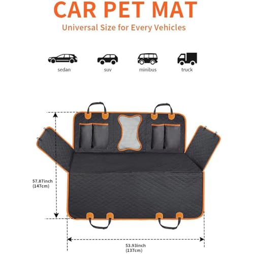 Housse de siège chien pour Citroën C3 Picasso protection auto - 3