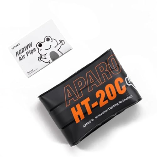 FalconEyes APARO HT-20C 撮影用RGBライト アンビエント用 キャンピングライト用 携帯便利 膨脹可能な LEDチューブ 20W 2500K-6500K バッテリー内蔵 撮影照明用 コンサート雰囲気用