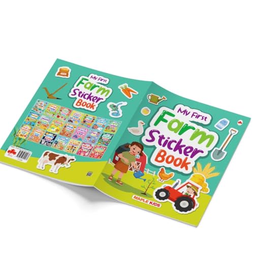 Image of My First Sticker Book - Farm - Activity Book for Kids - Stickers for Children - Age 3+ Years