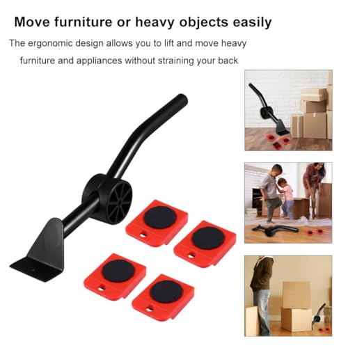 Kit de déménagement ergonomique pour soulever sans douleur de dos - 7