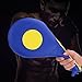 equlup Boxing Strike Pads, PU Sponge Punching Pad Shock Proof Strike Shield Foot Target Practice Training Pads Equipment for Taekwondo Karate Kick Punching(Blue)