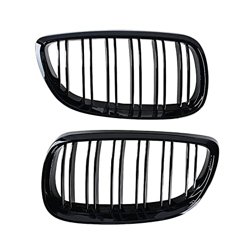 Grille pare-choc avant centrale E92 E93 M3 2009-2013 calandre racing double ligne lattes