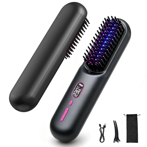 Cepillo alisador inalámbrico Go Brush Pro, portátil miniatura 1