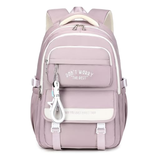 Tanou Schulrucksack Teenager Mädchen Rucksack Schule, Groß Schulranzen...