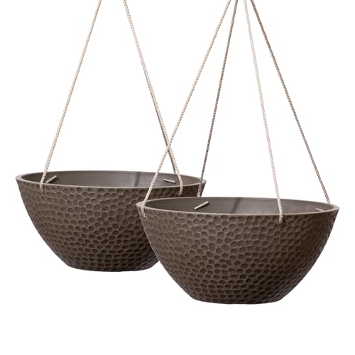 LA JOLIE MUSE Hanging Planters for Outdoor Plants,...