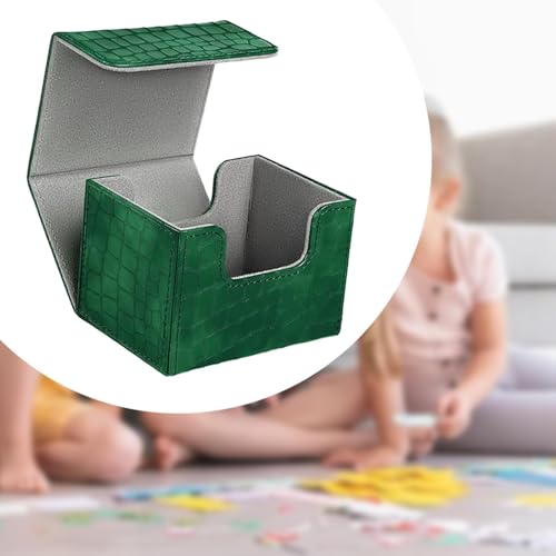 harayaa Caixa para Baralhos de Cartas, Capacidade para 210 Unidades, Verde