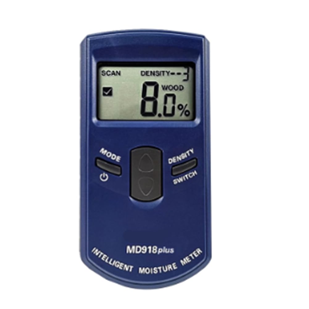 Littimoon MD918plus Inductive Wood Moisture Meter HF Electromagnetic Waves Timber Damp Humidity Detector