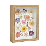 Art floral pratique : Conçu pour une utilisation sans effort, ce cadre de fleurs pressées ne nécessite aucune installation et vous permet d'exposer des fleurs préservées en toute simplicité. Parfait pour embellir un intérieur ou créer des souvenirs , sa simplicité ajoute du charme aux moments du quotidien.