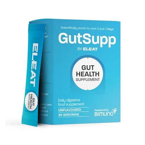 BIMUNO GutSupp Prebiotic Fibre Supplement for Gut Health (Formerly High-Fibre Tasteless Soluble Powder | Supports Digestive Function | Suitable for Women & Men | 30-Day Supply