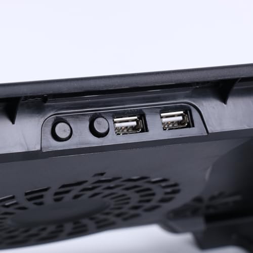 Support PC ventilé Amosfun base de refroidissement silencieuse à inclinaison réglable - 3