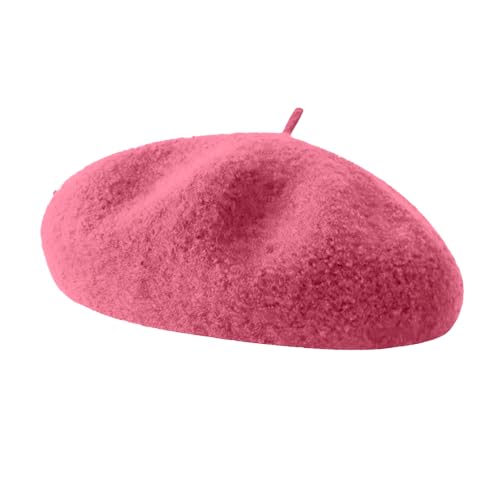 French Beret Hats for Women - Soft Warm Wool Beanie Winter Cap by SFHVVPL - Used condition - US$13.61
