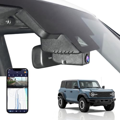 Bronco 2025-2026 Hidden 4K Front Dash Cam