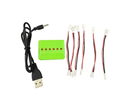sea jump Hot Airship Helicopter Accessories for Wltoys V911 V911-1 V911-2 F929 F939 H36 E010 X5C X5SW X5SC X5S Battery Charger 6 in 1