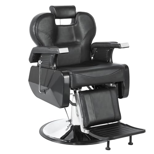 Hicomony Reclining Hydraulic Barber Chair