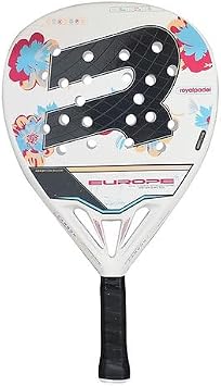 Royal Padel Europe Light Padel Racket Light | Diamond Shape with Rough FibreTech Surface | Polyethylene Core for Power & Control | Carbon-Fiber Frame | Official Royal Padel USA Model