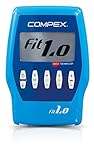Compex Fit 1.0 - Elettrostimolatore Muscolare EMS, TENS e Massaggio - 4 canali indipendenti, 999 Livelli di intensità, 10 programmi - Compatibile con l'app Coach