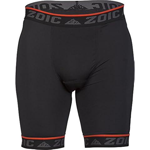 Zoic Men's Premium Liner Shorts, Black, Large Cover