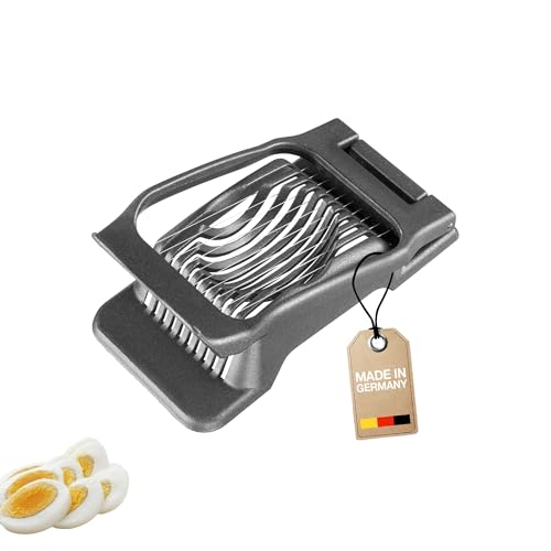 Westmark Taglia-Uova per Fette Ovali e Rotonde, Fili Tensionati in Acciaio Inox, Alluminio/Acciaio Inox, Duplex, Antracite, 1020226Z