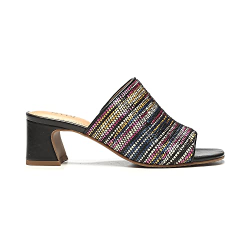 Nydj Women's Mule, Black Multi, 10 #TOP13