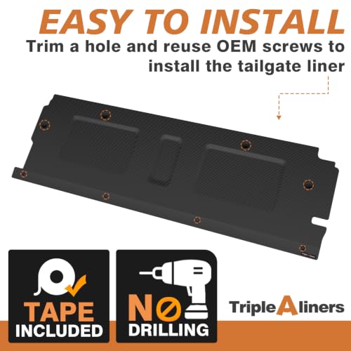 Image of TripleAliners Tailgate Mat for 2020-2026 Honda Ridgeline Accessories