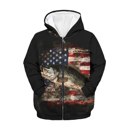 Veste zippée garçon douce et chaude sweat à manches longues pour adolescent