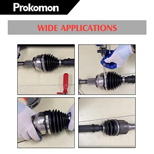 Cv Joint Boot Clamp Pliers, Ear Boot Tie Pliers, Car Band Tool Kit, Automotive Hose Axle Plier Cv Clamp Tool Cv Joint Banding Tools For Most Cars With 3 Pair Clamps #TOP6