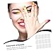 WOFASHPURET 15Sheets Transparent Nail Glue Tabs Sweatproof Double Sided Adhesive for Manicure Artificial Nails for Temporary Application All Occasions