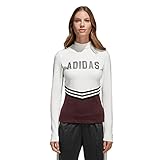 adidas adibreak damen grün Schmal geschnitten adidas Damen Adibreak Langarmshirt, Chalk White/Maroon, 40