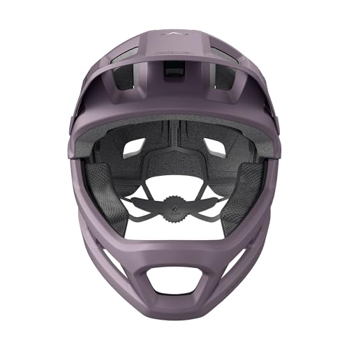 Casco de bici MTB ABUS YouDrop FF morado para niños talla S 2