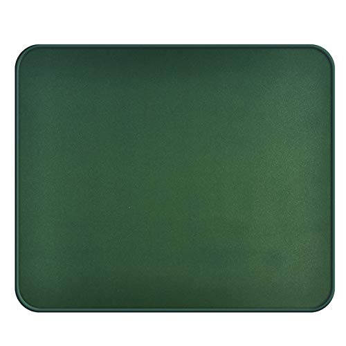 Mouse Pad with Upgrade Premium Textured Smooth Surface, Non Slip Computer Mouse Pads Mat with Rubber Base, Washable Durable Stitched Edge Mousepad for Laptop,Gaming(12.6x10.6x0.12in, Green)