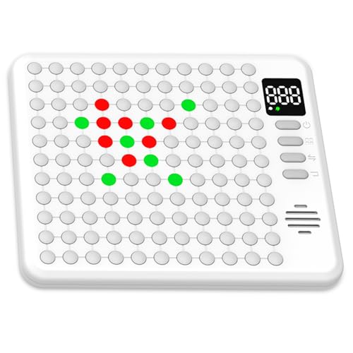 Dollox Kids Smart Chessboard Games, Built-in 9 Strategy Board Games Toys 5 in a Row Game, 4 in a Row, Tic Tac Toe, Memory Master AI Electronic Smart Board Game for Travel Party Family Night Gifts