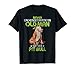 Herren Unterschätzen Sie niemals einen alten Mann mit einem Pitbull Pitbull Funny T-Shirt