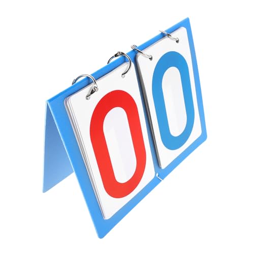 LIOOBO Portable Flip Scoreboard for Indoor and Outdoor Sports Design for Basketball Football Baseball and More Easy to Use Two- Scorekeeper