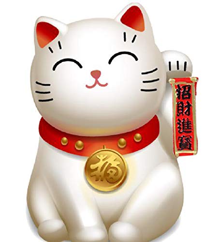 Lucky Cat 3D Cute Cartoon Animal Ceramics Coffee Cup - World's Greatest father, 8 OZ Coffee Mugs - Gift for Best Dad Mom Husband Wife Uncle Aunt Grandpa Grandma Ever Ceramic Mug White - Thumbnail 5