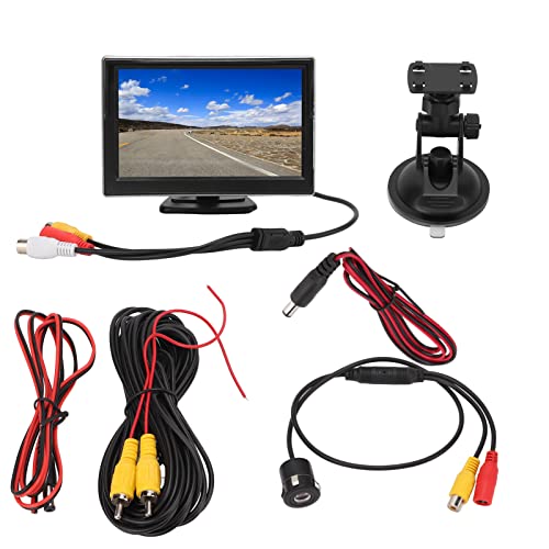 Caméra de recul 5 pouces Pilipane avec moniteur HD 12-24V pour tout véhicule
