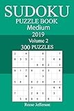 300 Medium Sudoku Puzzle Book 2019