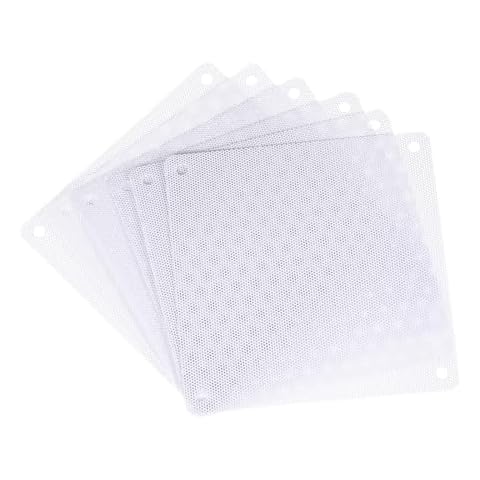 sourcing map 6PCS Dust Filter for PC Fans Cover