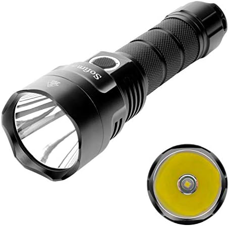 C8G Thrower Torch, Sofirn LED Torch Powerful Flashlight 2000 LM SST40 LED with Rechargeable 21700 Battery for Outdoors
