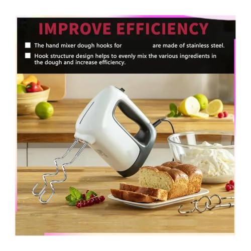 Gancho for Masa Kitchenaid KHM512 accesorio para recetas caseras de pan y pizza 5